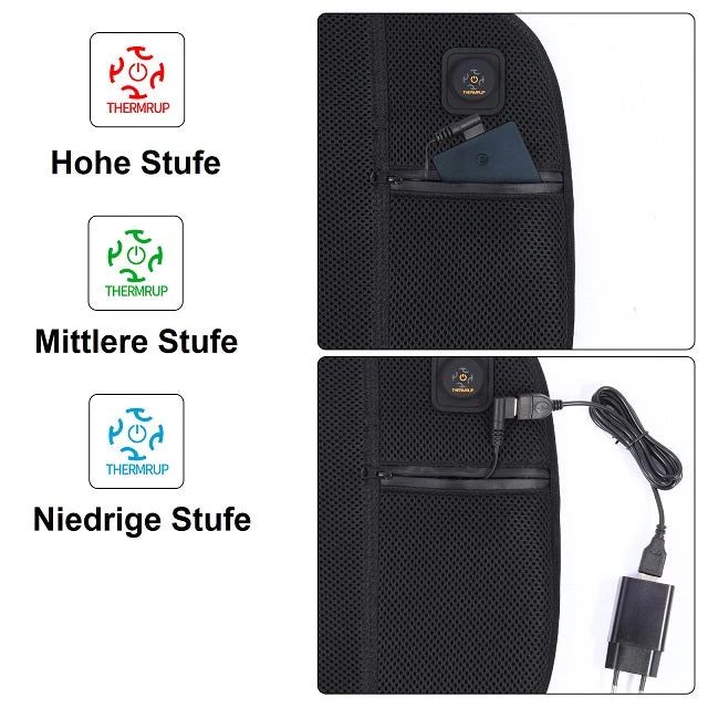 Mobiles Sitzkissen Beheizbar - USB-Betrieb