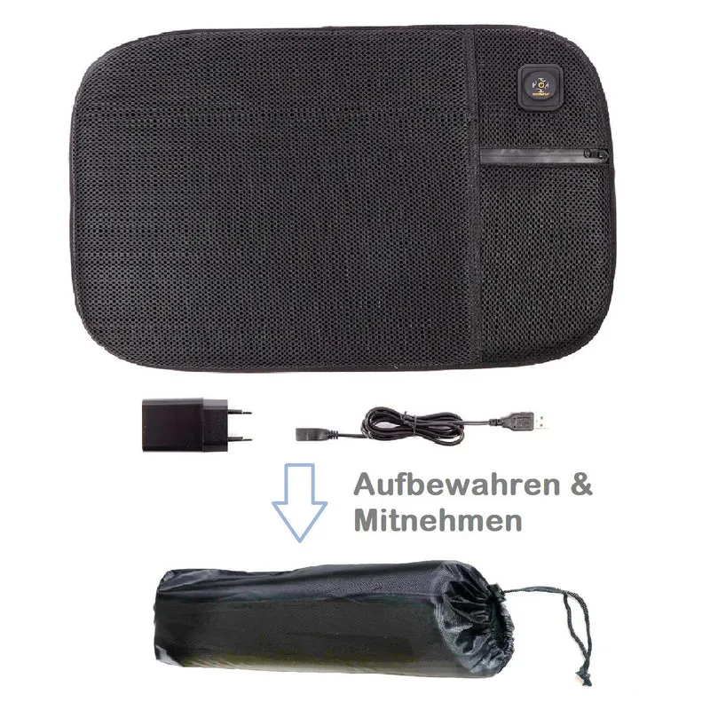 Mobiles Sitzkissen Beheizbar - USB-Betrieb