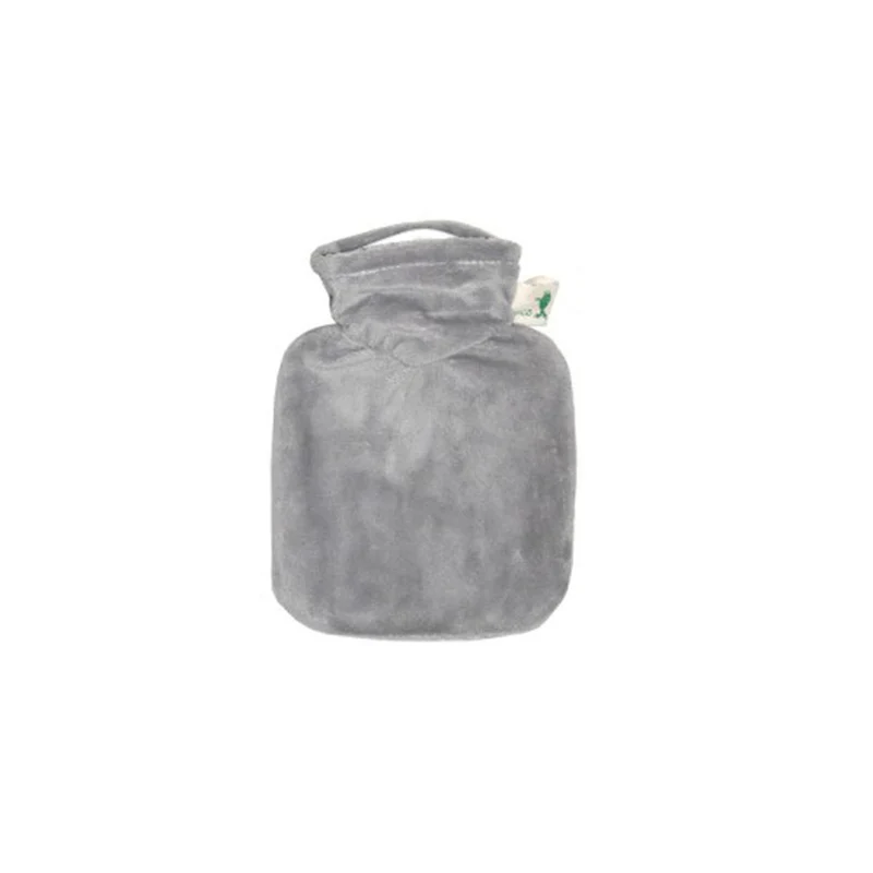 Hugo Frosch Mini Wärmflasche 0,2 L, Veloursbezug, versch. Muster