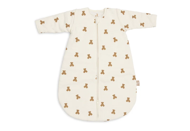Schlafsack mit abnehmbaren Ärmeln - Mini Teddy Bear Little Waffle