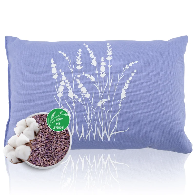 Lavendelkissen 20x30cm, Lavendel-Strauch, Lavender Blue