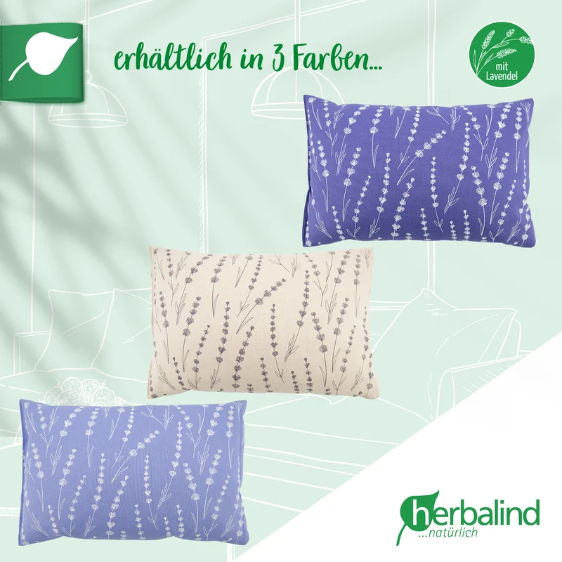 Lavendelkissen 20x30cm, Allover, Lavender