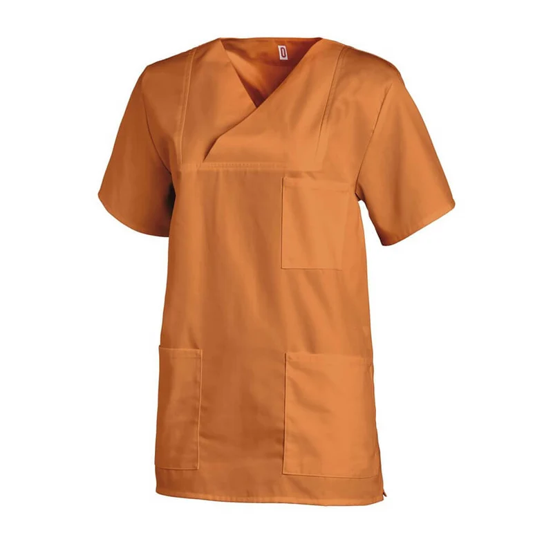 Leiber Schlupfkasack, Unisex, Kurzarm, 1 Brust-/ 2 Seitentaschen, versch. Farben/Gr.