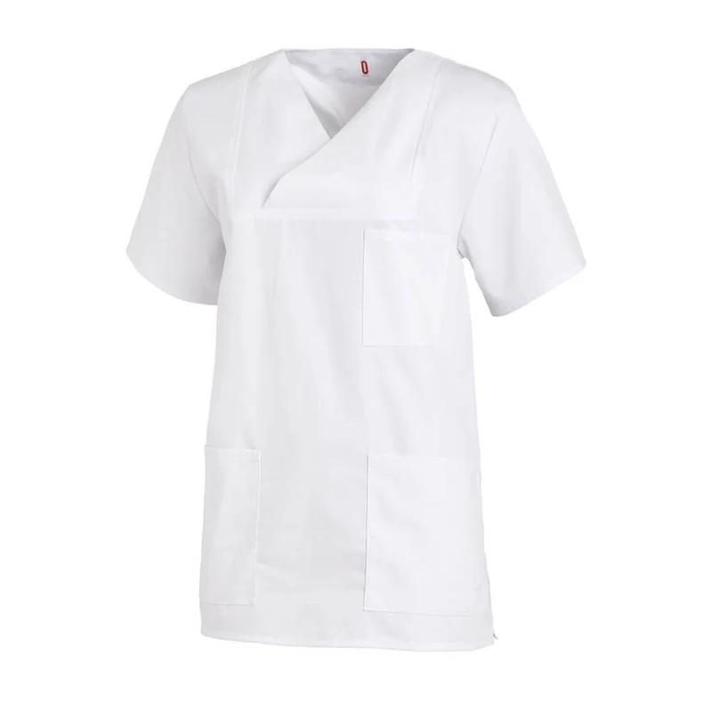 Leiber Schlupfkasack, Unisex, Kurzarm, 1 Brust-/ 2 Seitentaschen, versch. Farben/Gr.