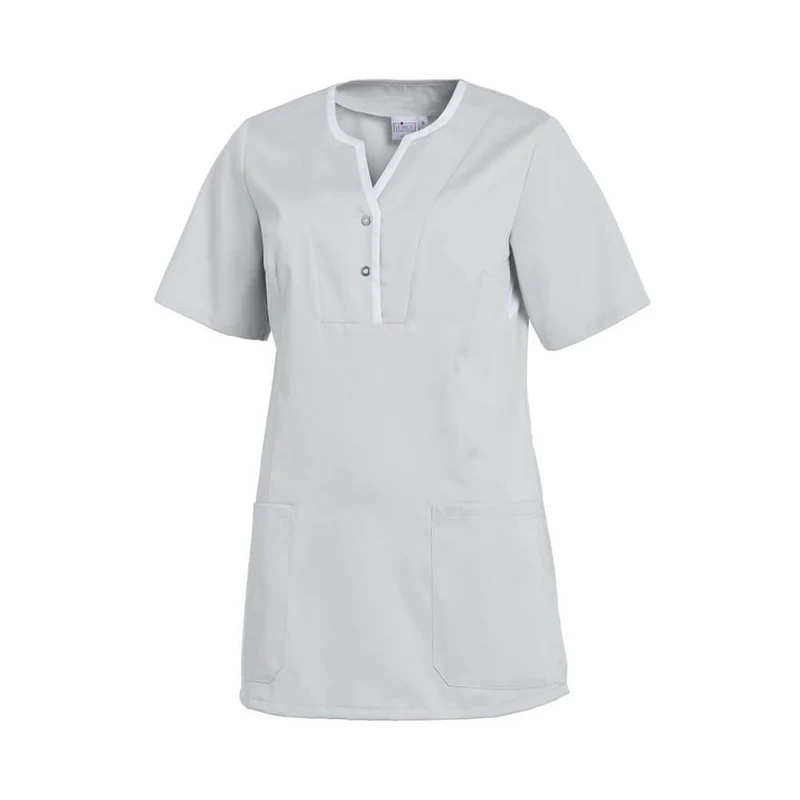 Leiber Schlupfkasack für Damen, Kurz, Seitentaschen, XS-3XL, versch. Farben