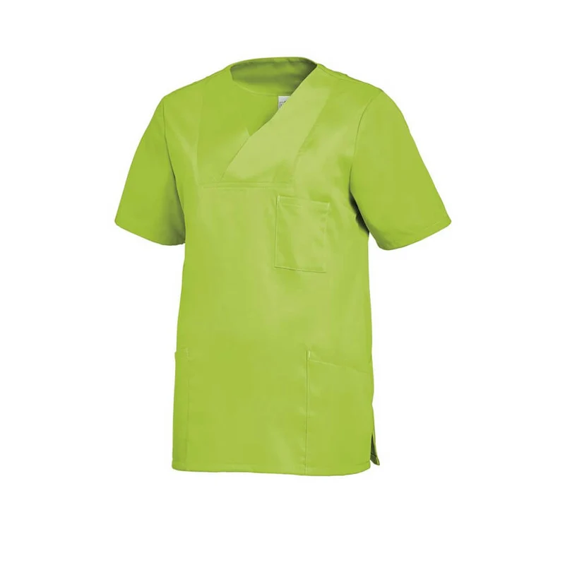 Leiber Schlupfkasack für Damen, Kurzarm, Seiten-/Brusttaschen, XS-3XL, versch. Farben