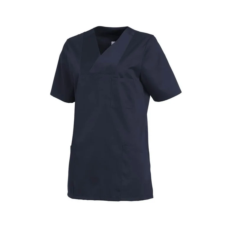 Leiber Schlupfkasack für Damen, Kurzarm, Seiten-/Brusttaschen, XS-3XL, versch. Farben
