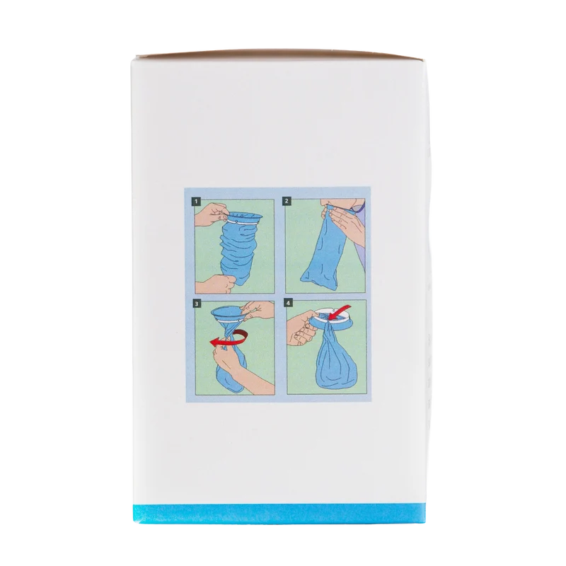 Medicalcorner24 Spuckbeutel 1,5 L Aufnahmekapazität , latexfrei