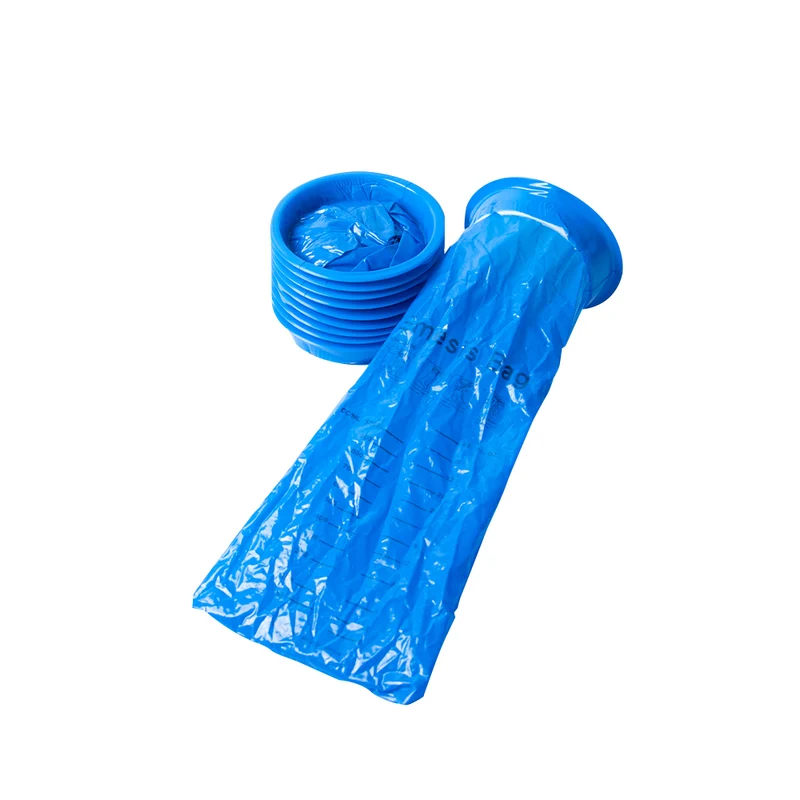 Medicalcorner24 Spuckbeutel 1,5 L Aufnahmekapazität , latexfrei