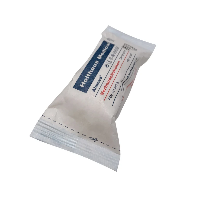 Holthaus Medical Alumed® Verbandpäckchen mit Kompresse, steril, Größen