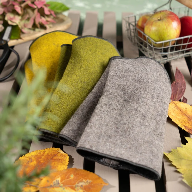 Pulswärmer aus Flauschloden | 100 % Schurwolle