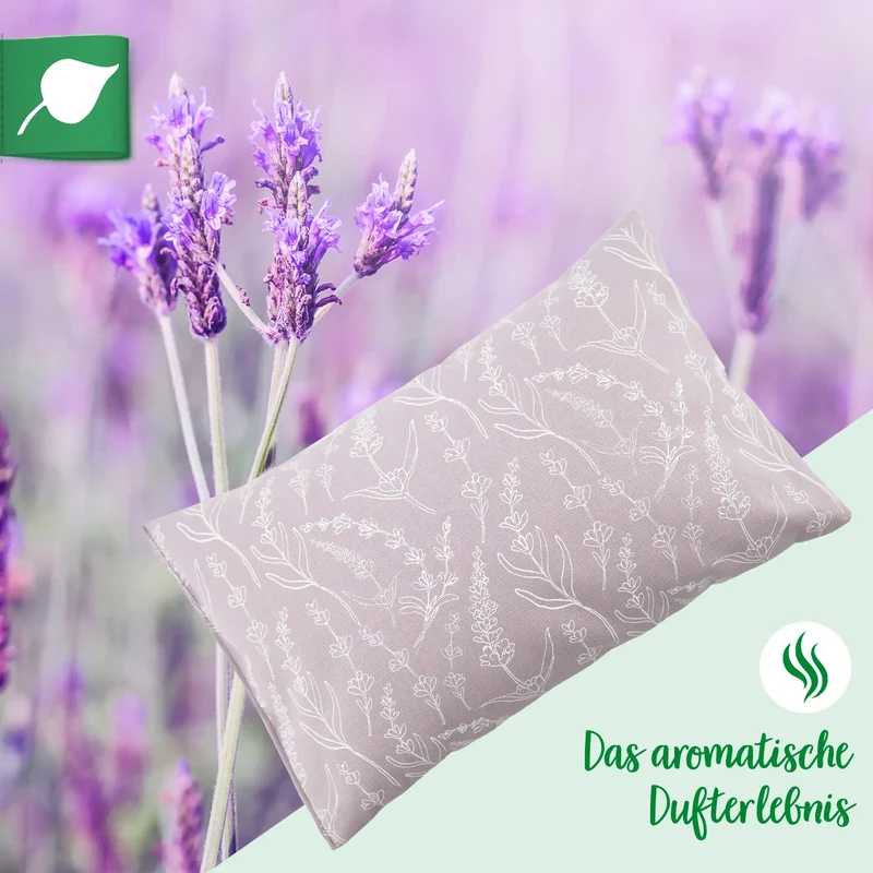 Lavendelkissen 20x30cm, Allover, Lilac