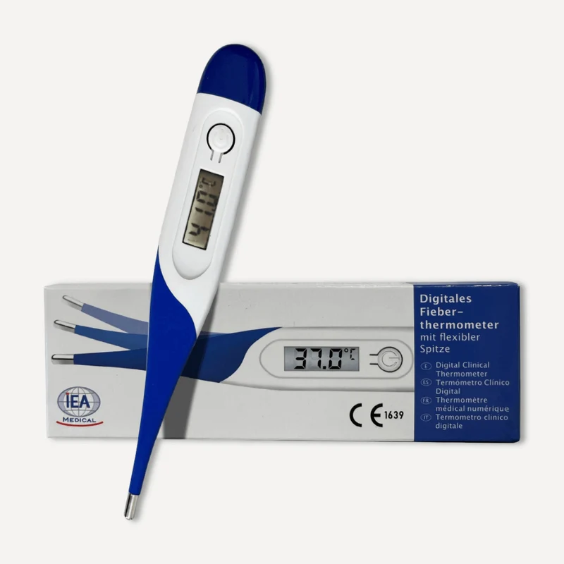 Fieberthermometer für Ohr, Oral, Achsel & Rektal