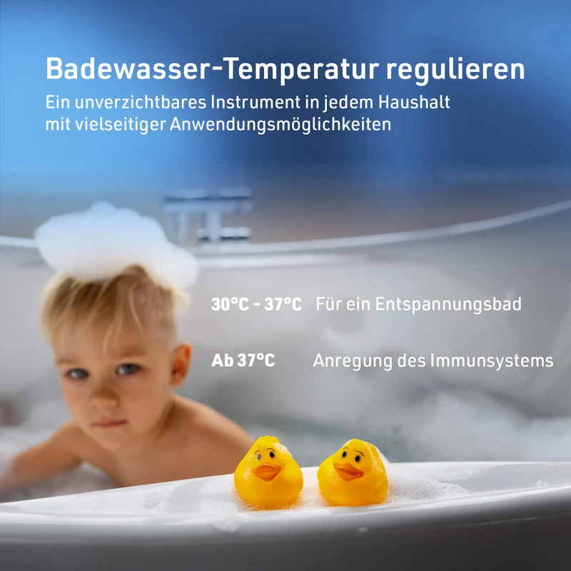 Fieberthermometer für Ohr, Oral, Achsel & Rektal