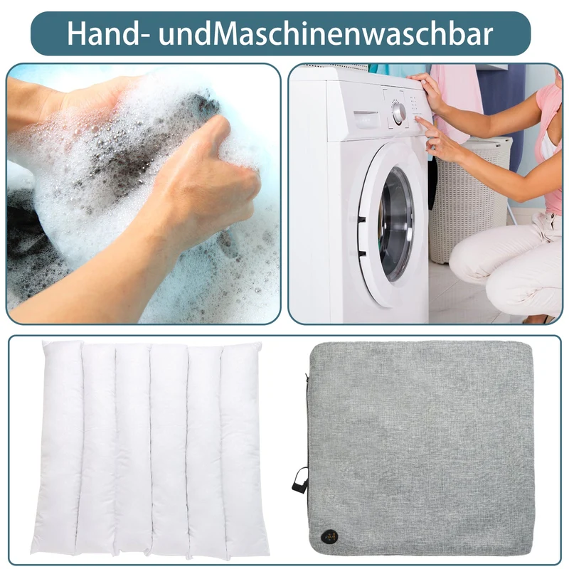 Thermrup Ferninfrarot Beheizbares Sitzkissen 45x45cm