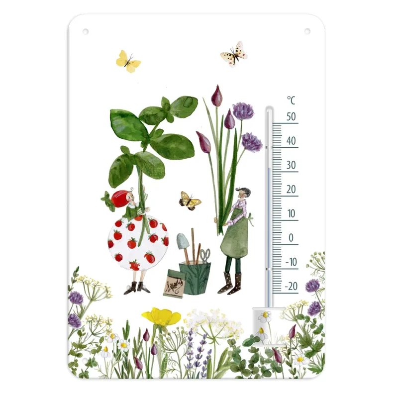 Thermometer Kräutergarten