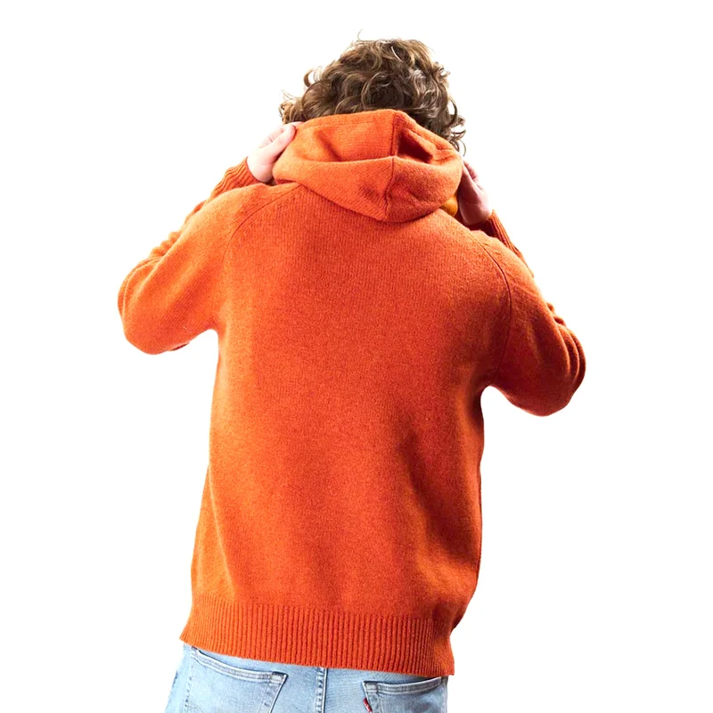 Herrenpullover mit Kapuze - Inferno