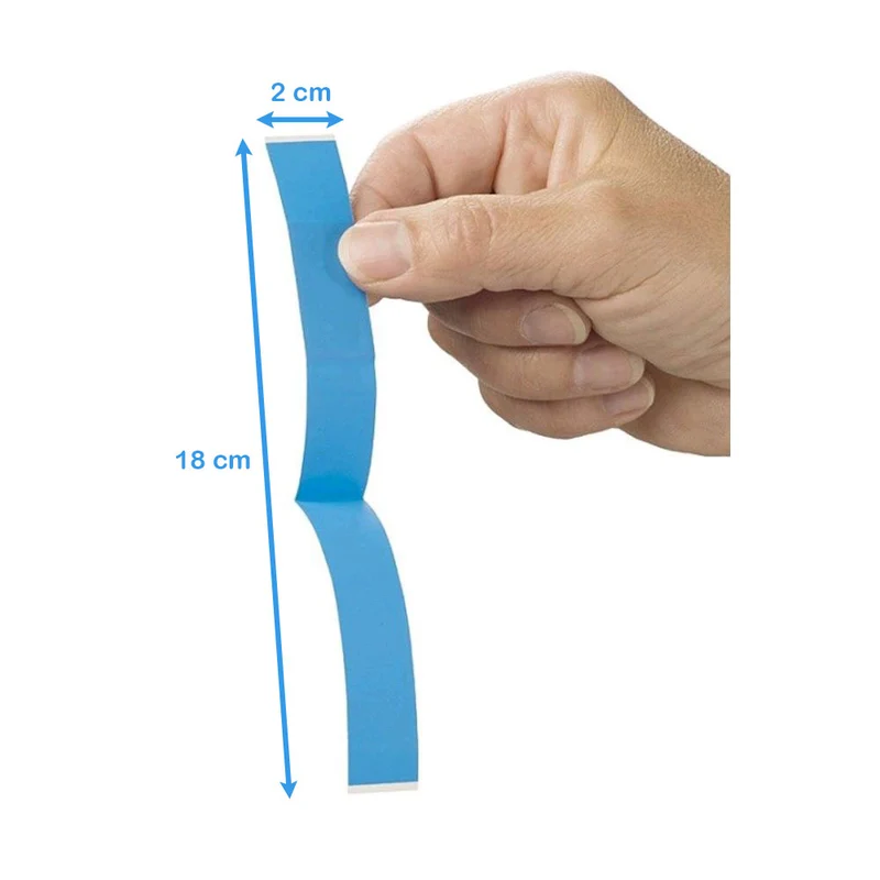 MC24 Detektierbare Fingerpflaster, wasserfest, 20 x 180 mm, blau