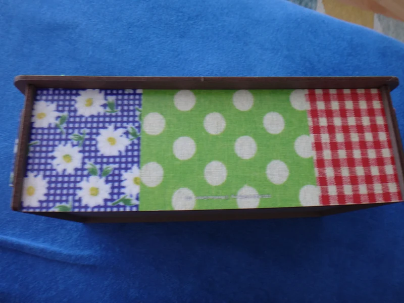 Tissue-Box Patchwork, Box für Papiertücher