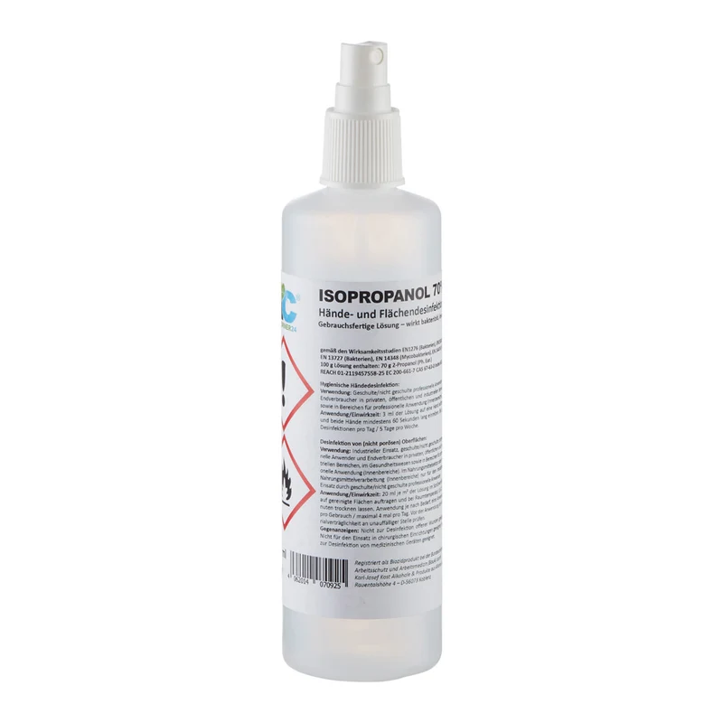 MC24 Hände-/Flächendesinfektion Biocide, Fingerzerstäuber, 250ml