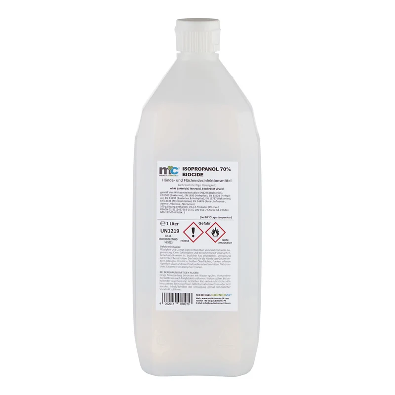 MC24 Hände- und Flächendesinfektion Biocide, Fl. mit Sprühkopf, 1 L