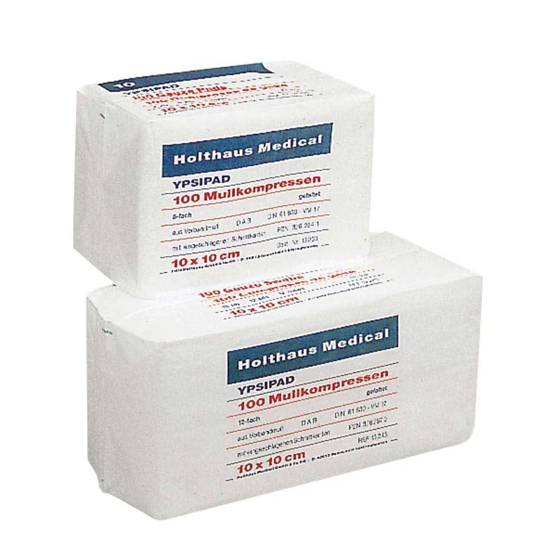 Holthaus Medical YPSIPAD Mullkompresse, unsteril, 100St