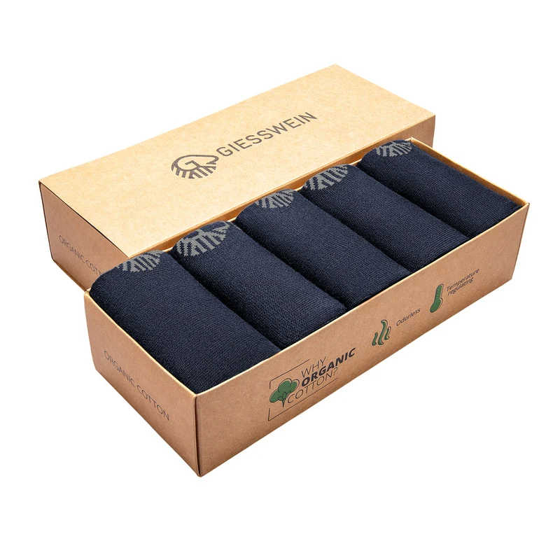 Komfort Socken Bio-Baumwolle (5er-Pack)