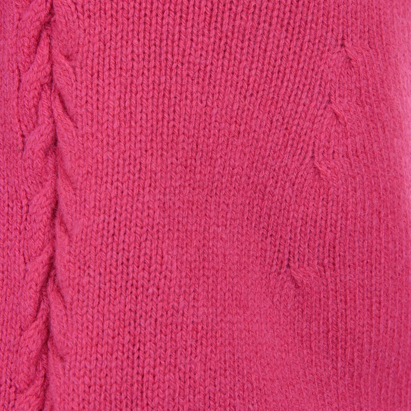 Damen Rundhalspullover in wild rose