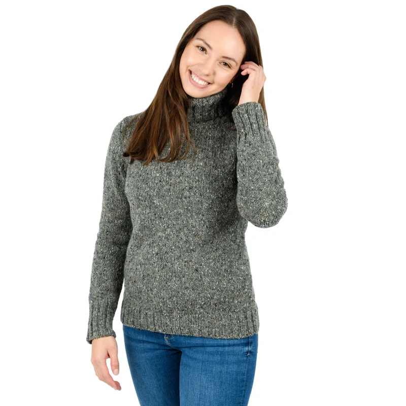 Modischer Rollkragenpullover, Mulesing Free
