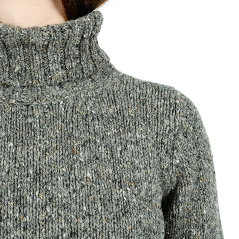 Modischer Rollkragenpullover, Mulesing Free