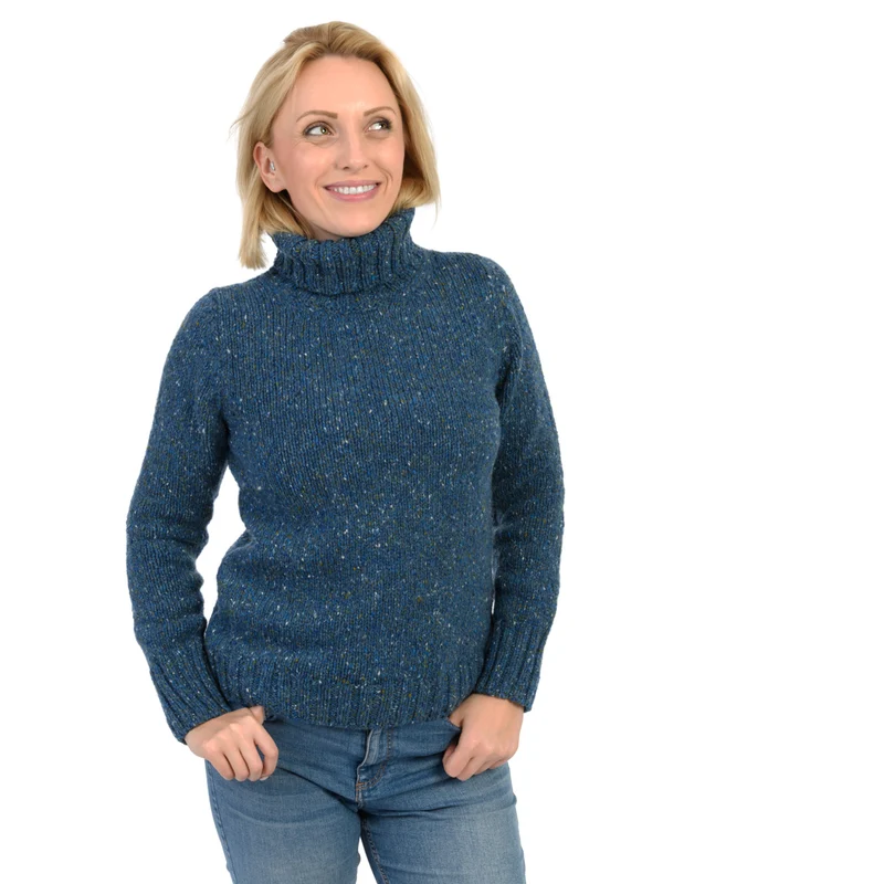 Modischer Rollkragenpullover, Mulesing Free