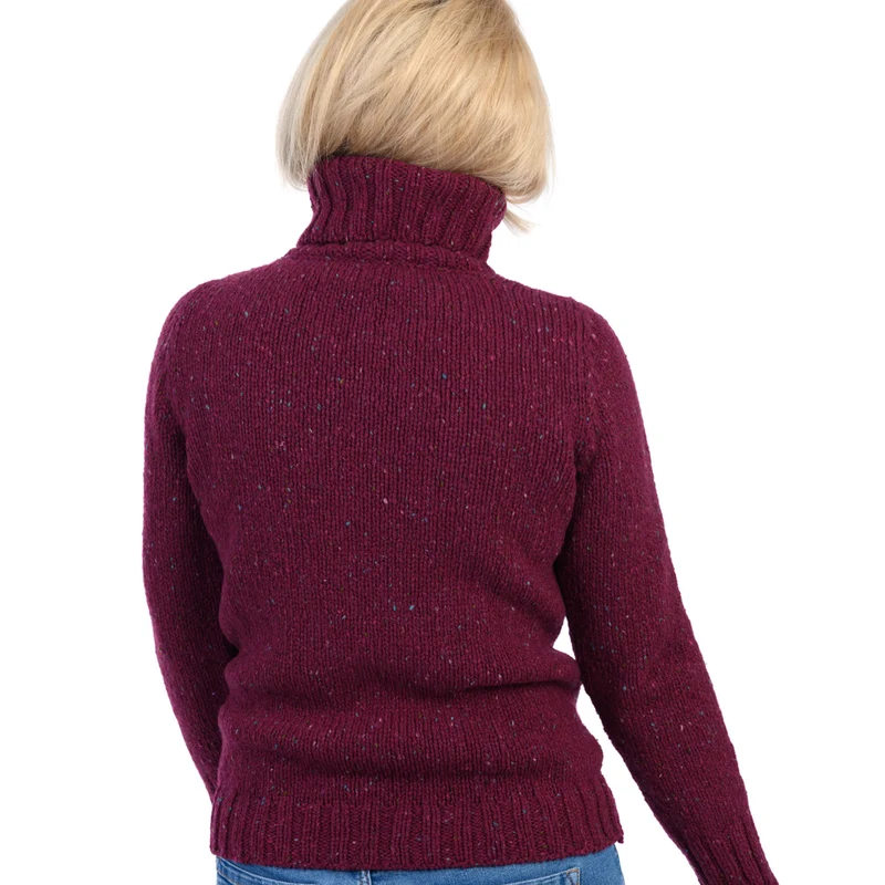 Modischer Rollkragenpullover, Mulesing Free