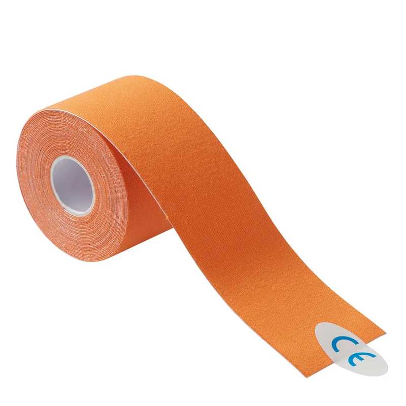 Medicalcorner24 Power Kinesiologie Tape orange 5 cm x 5 m