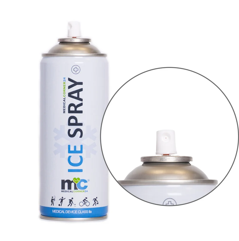 MC24 Kältespray, Eisspray, krampflösend, schmerzlindernd, 400 ml Dose