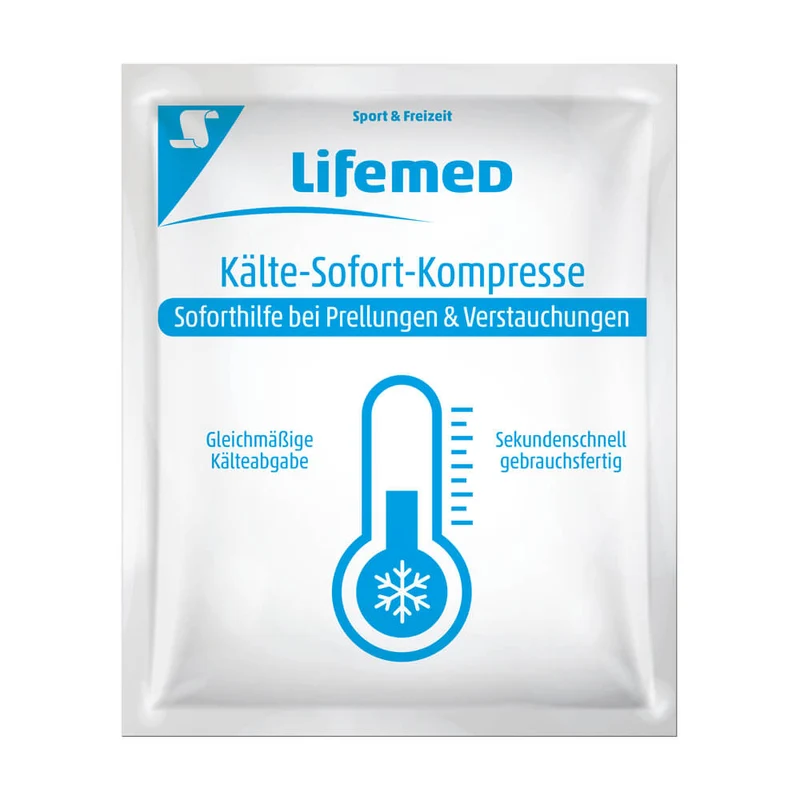 Kälte Sofort Kompresse, Erstversorgung, von Lifemed®, 13 x 15 cm