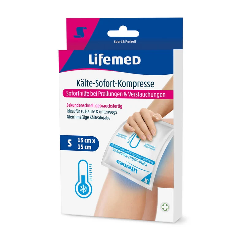 Kälte Sofort Kompresse, Erstversorgung, von Lifemed®, 13 x 15 cm