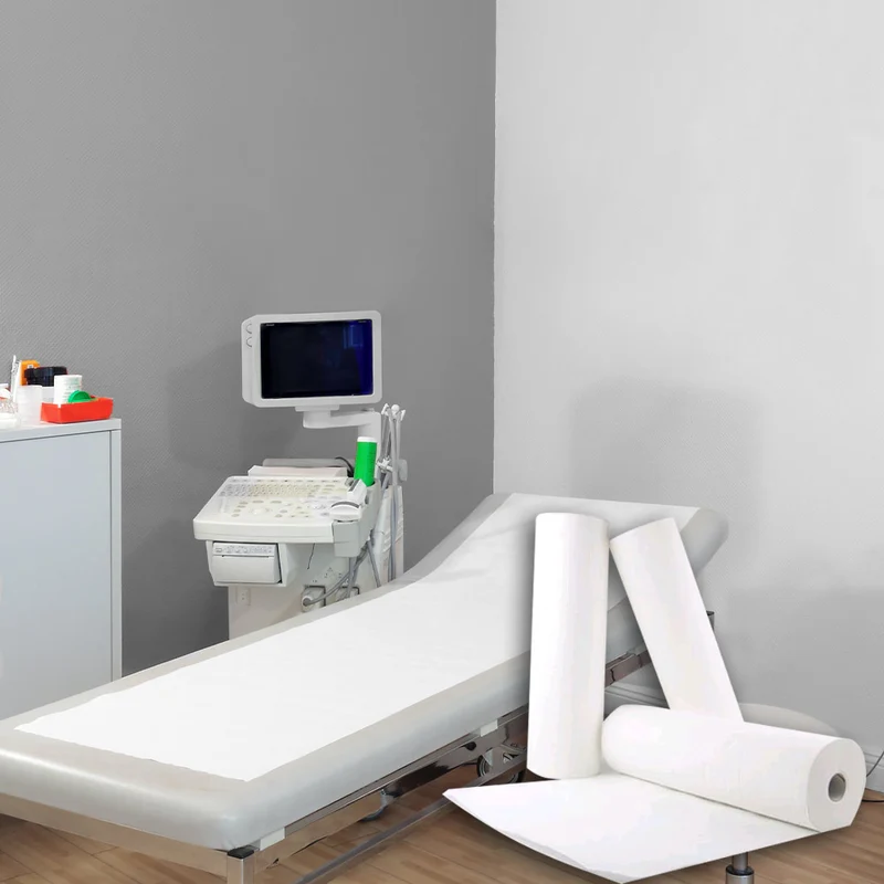 Medicalcorner24 Ärztekrepp, Liegenpapier, 2-lagig, 39cmx50m 1 Rollen