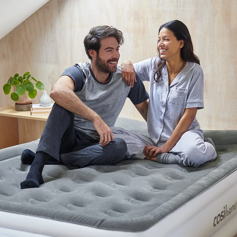 King Size Air Bed Built-in Electric Pump and Pillow