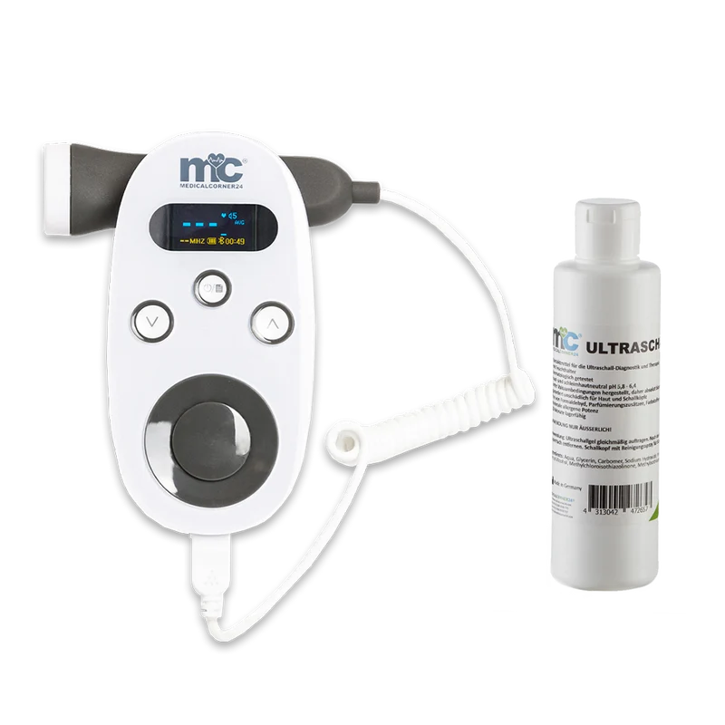 Medicalcorner24 Ultraschall Fetal-Doppler Grau