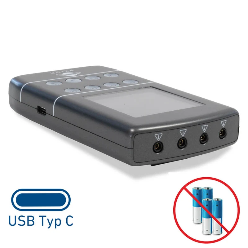 4 Kanal TENS EMS Kombigerät STIM-PRO X9B mit Akku und Softcase