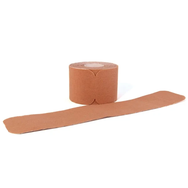 20 Streifen Kinesiologie-Tape 5cm breit 25cm lang Precut auf einer Rolle von axion