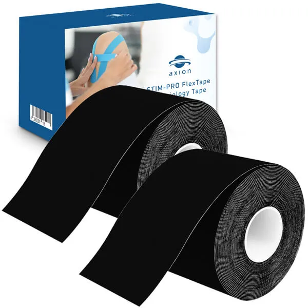 2 Rollen Kinesiologie Tape 500x5 cm Uncut von axion