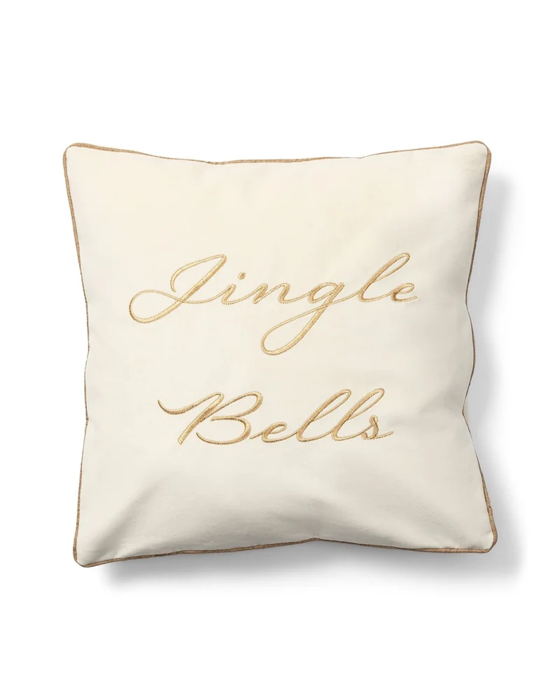 Kissenbezug "Jingle Bells 50x50" von Rivièra Maison