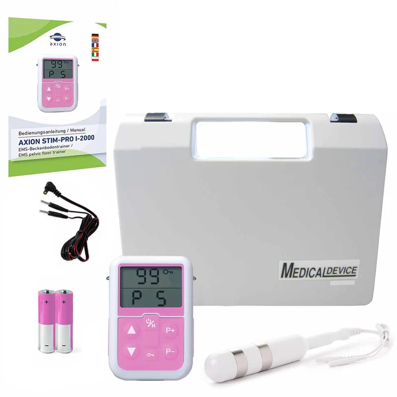 Beckenbodentrainer Stim-Pro I-2000 für Frauen inklusive Vaginalsonde