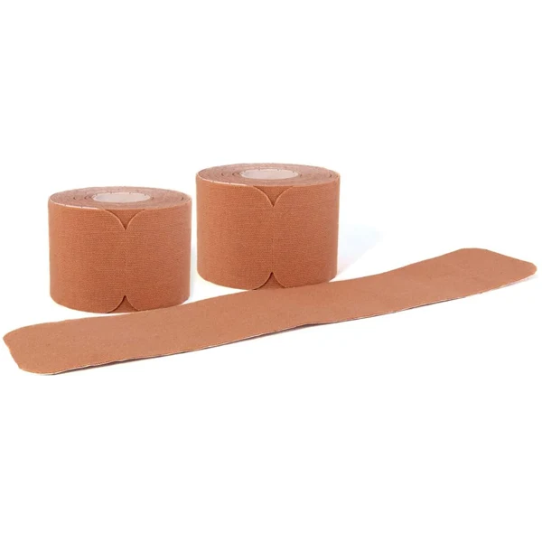 40 Streifen Kinesiologie-Tape 5cm breit 25cm lang Precut auf 2 Rollen von axion