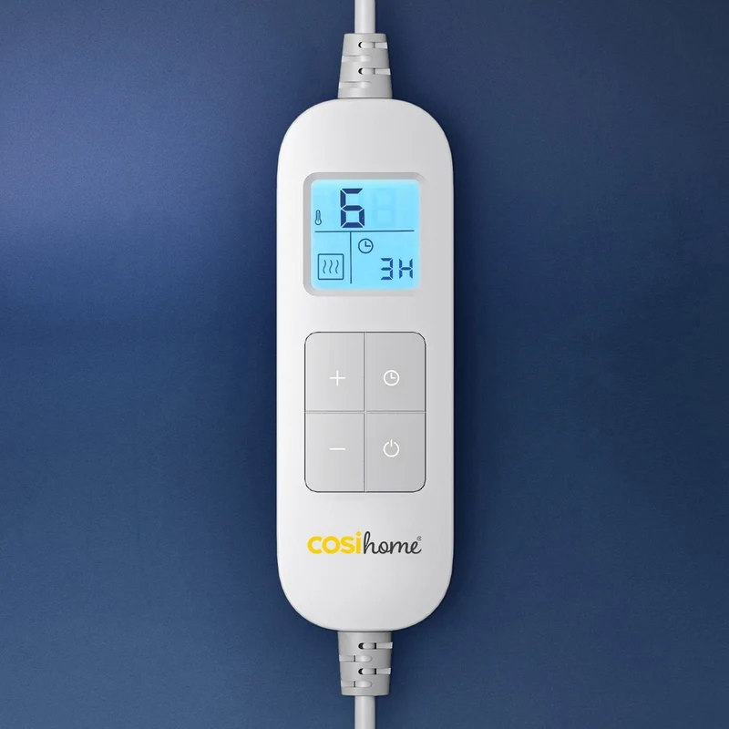 Fleece Electric Heated Throw - British Racing Green