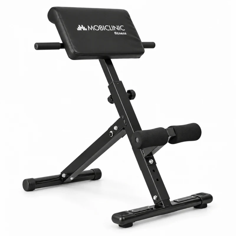 Römischer Stuhl | Höhen- und längenverstellbar | Schaumstoffrollen | Bis zu 136 kg | Stahl | Romanfit | Mobiclinic
