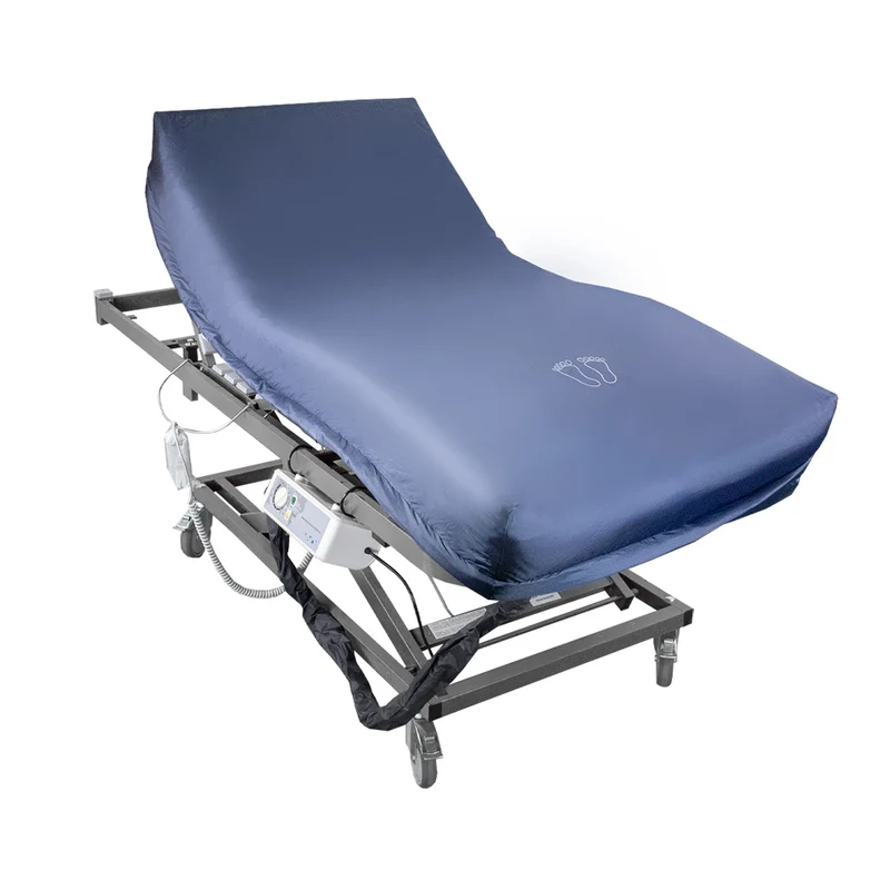 Anti Dekubitus Matratze | Mit Kompressor | TPU Nylon | Verschiedene Breiten | 20 Zellen | Blau | Mobi 4 | Mobiclinic