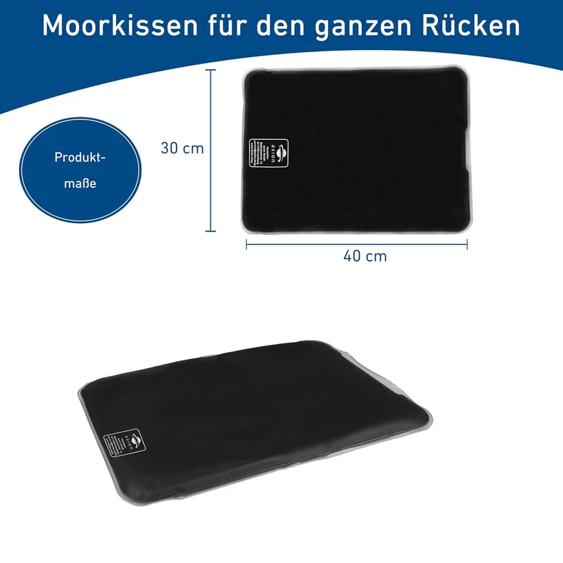 Großes Moorkissen 30x40cm für Rücken und Bauch