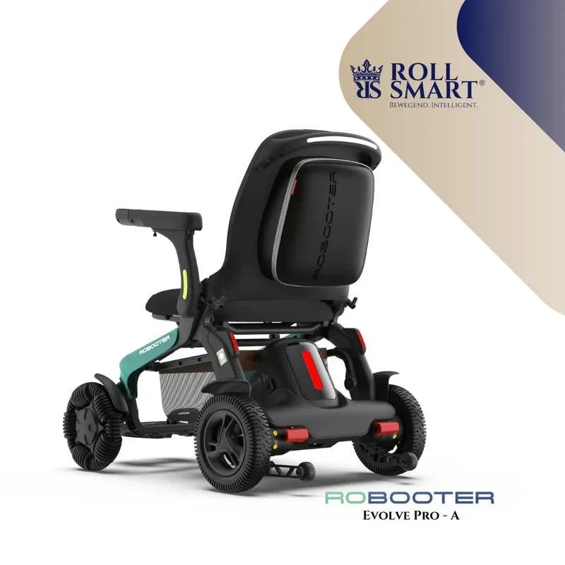 Roll smart robooter evolve pro, elektro-falt-rollstuhl, E60